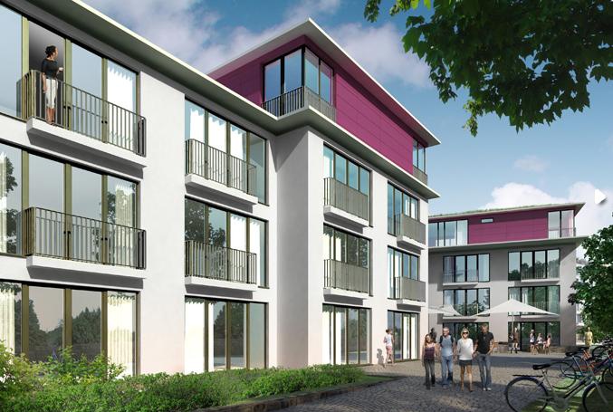 0-Projekt: Neubau einer Studenten- Appartementwohnanlage mit 385 Wohneinheiten und Tiefgarage