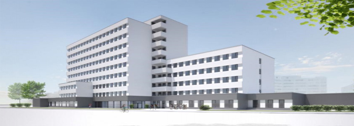 0-Projekt: Sanierung eines Büro Hochhauses zu einem Boardinghaus mit 210 WE